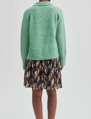 Second Female - Brook Knit Collar - jumpers - laurel green - 6