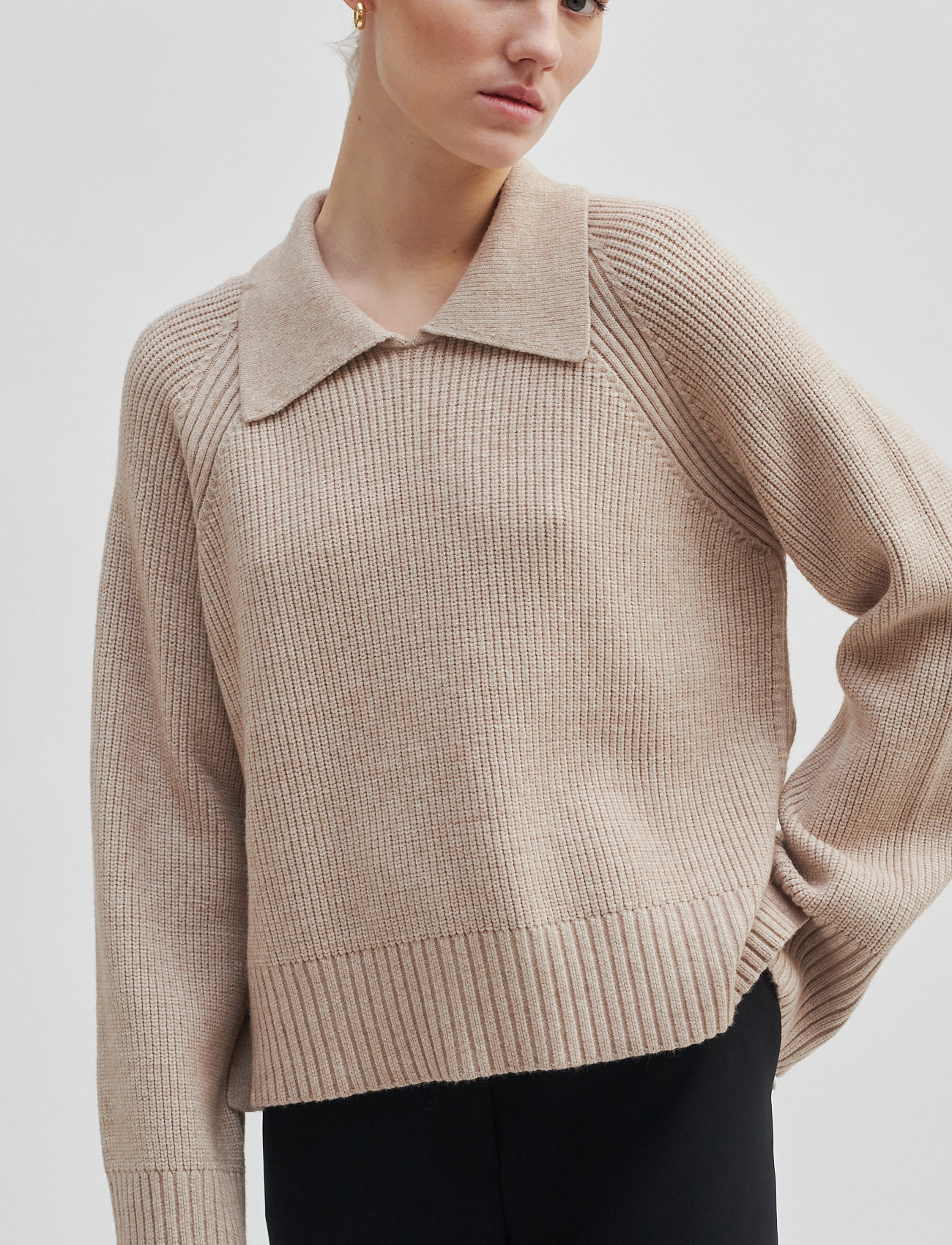 Second Female - Katara Knit Collar - brazilian sand - 4