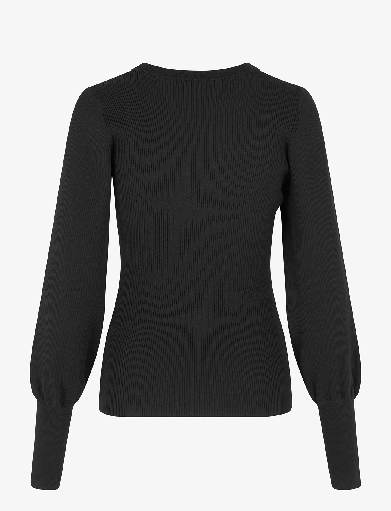 Second Female - Lee Knit O-Neck - swetry - black - 1