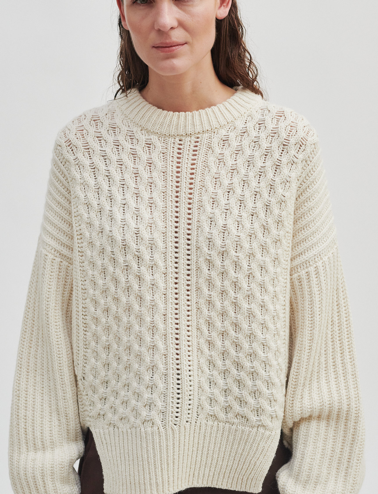 Second Female - Jacobe Knit - sea salt - 3
