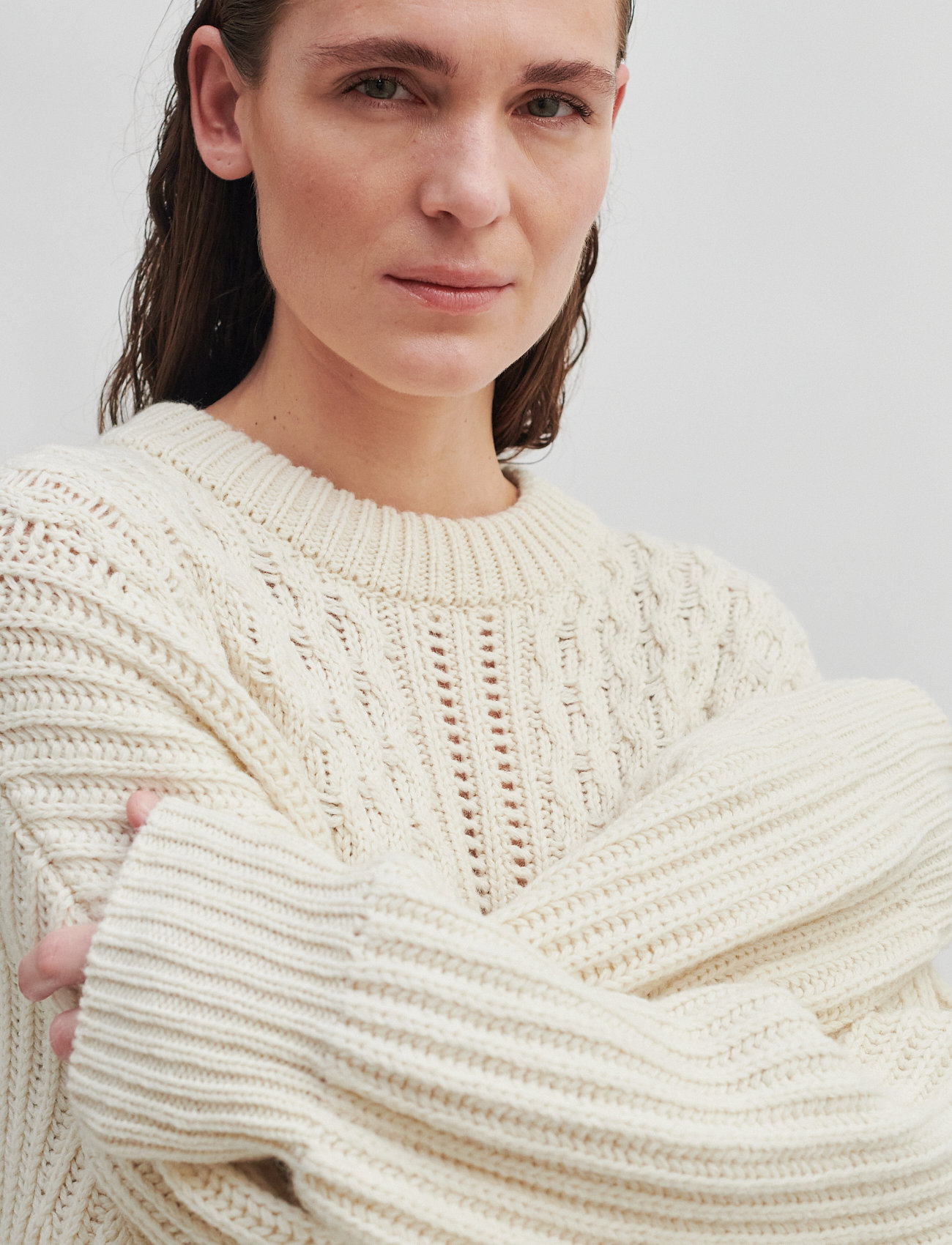 Second Female - Jacobe Knit - sea salt - 4