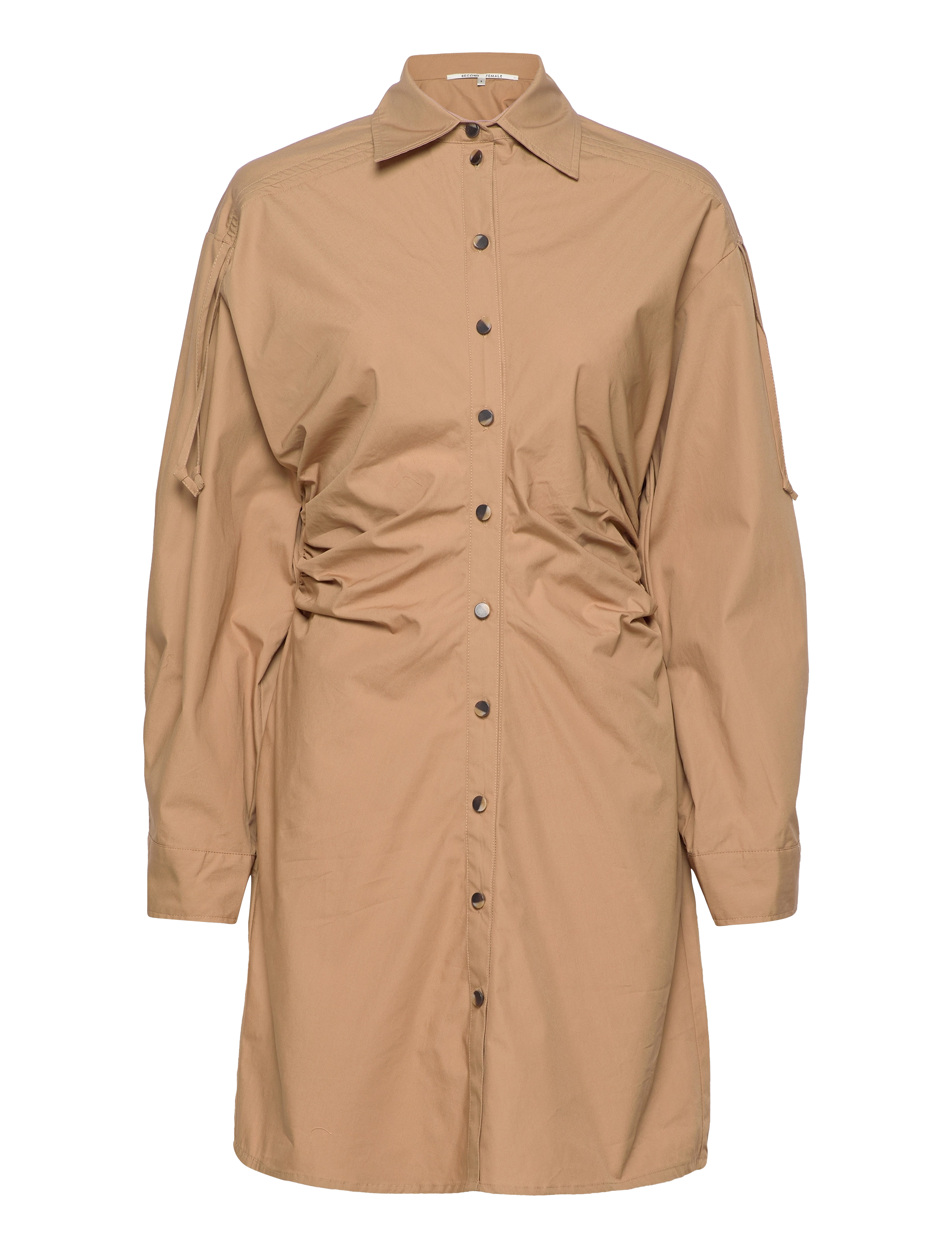 Second Female Ficus Dress - Kleidung - NEW TOBACCO BROWN / brown