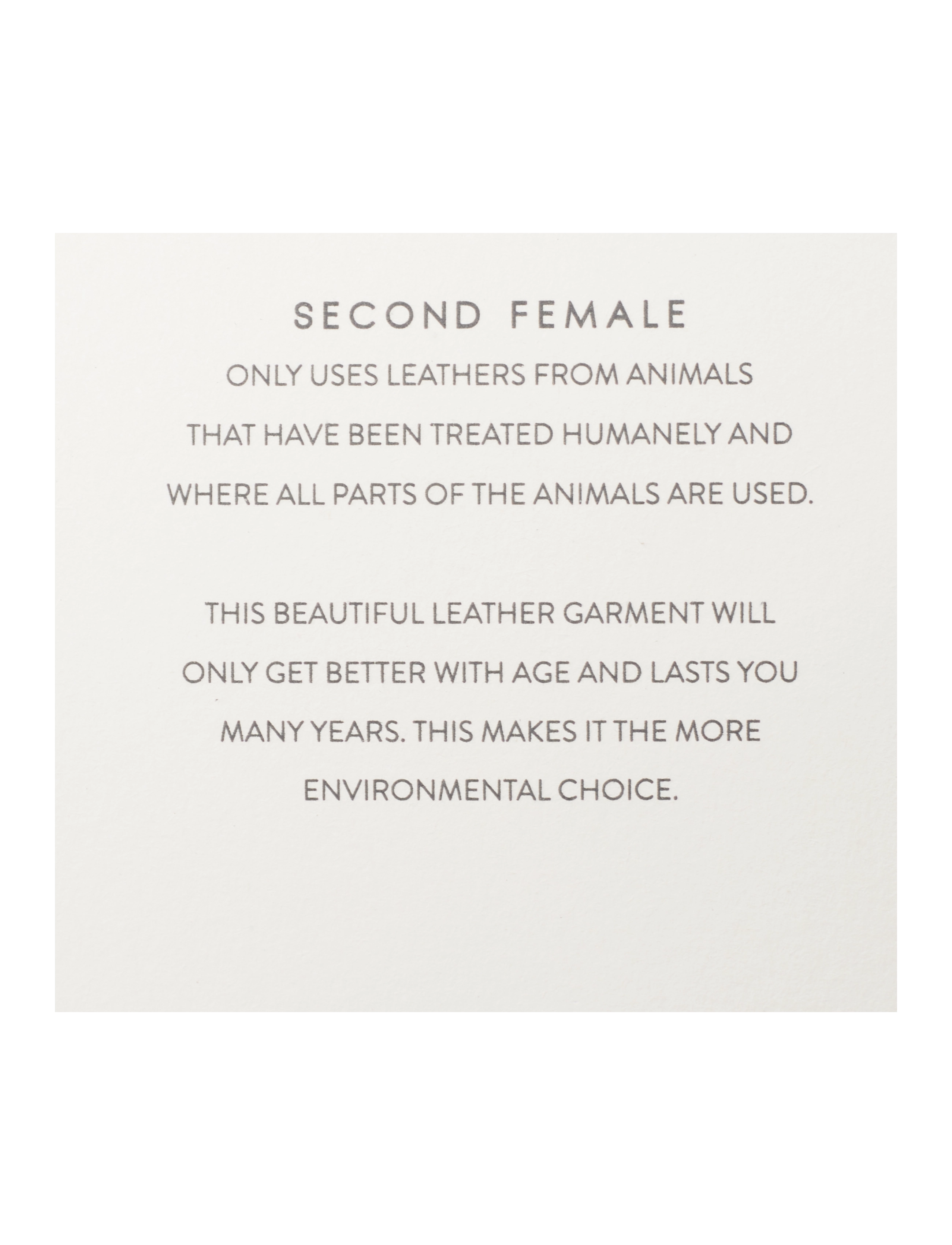 Second Female - Lindie Leather New Trousers - shitake - 2