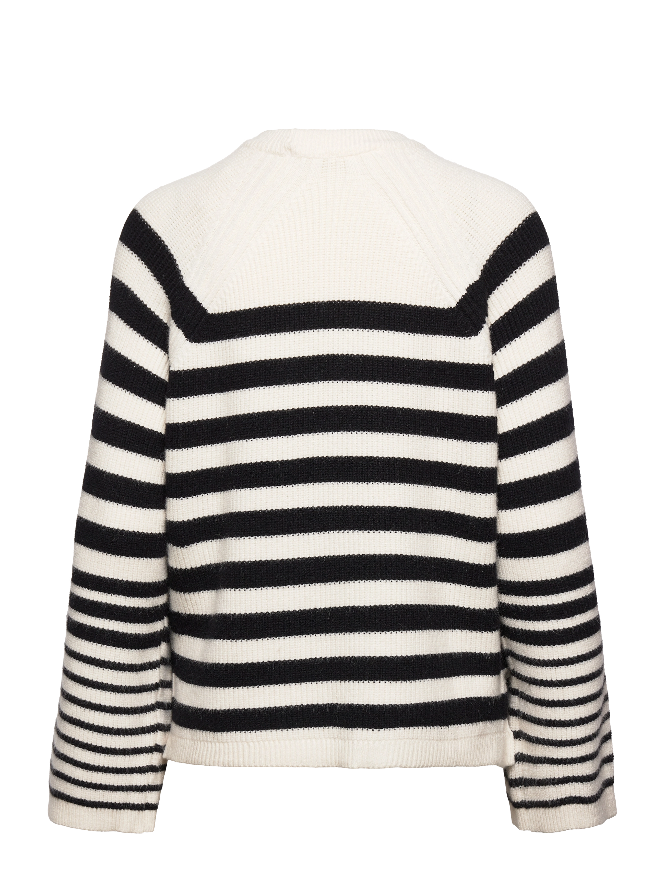 Second Female - Matea Knit O-Neck - jumpers - black - 1