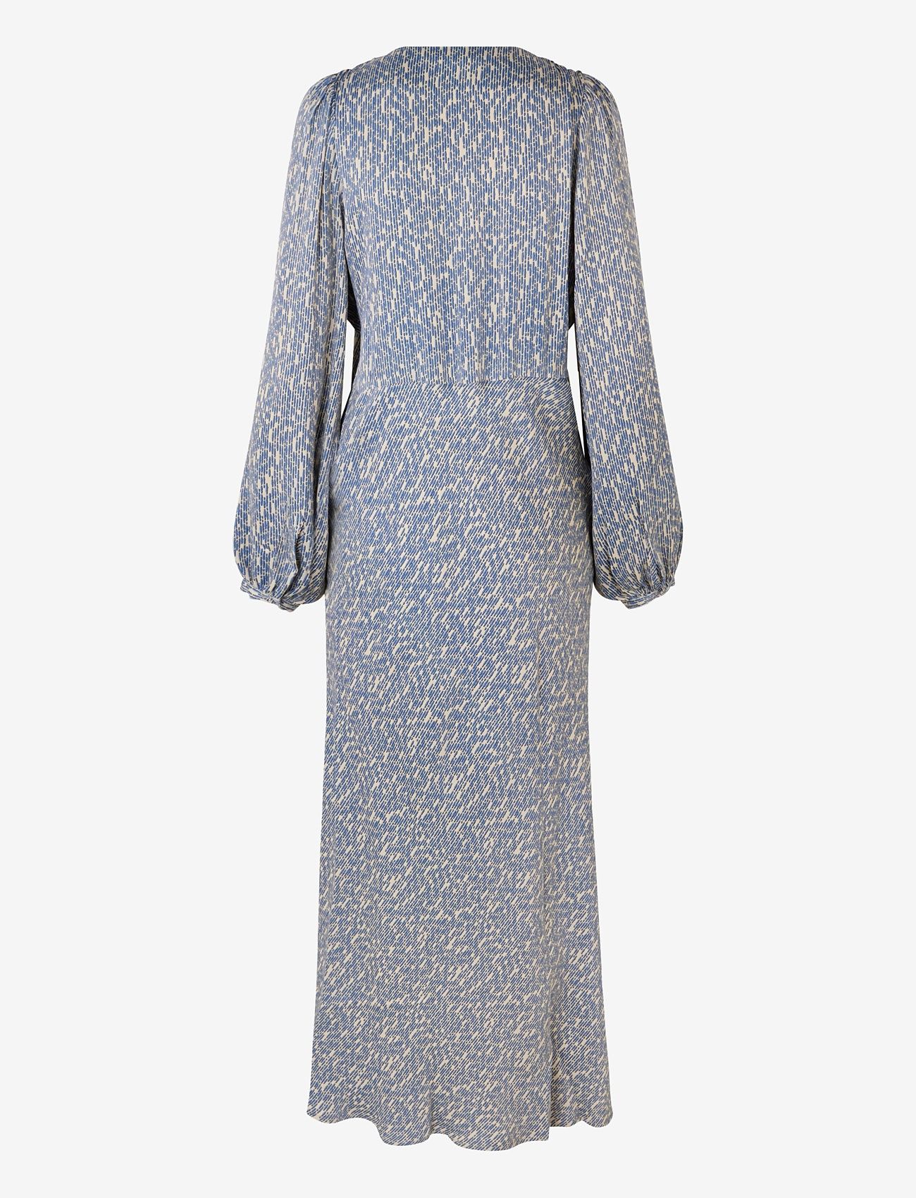 Second Female - Rattan Dress - maxi sukienki - cornflower blue - 1