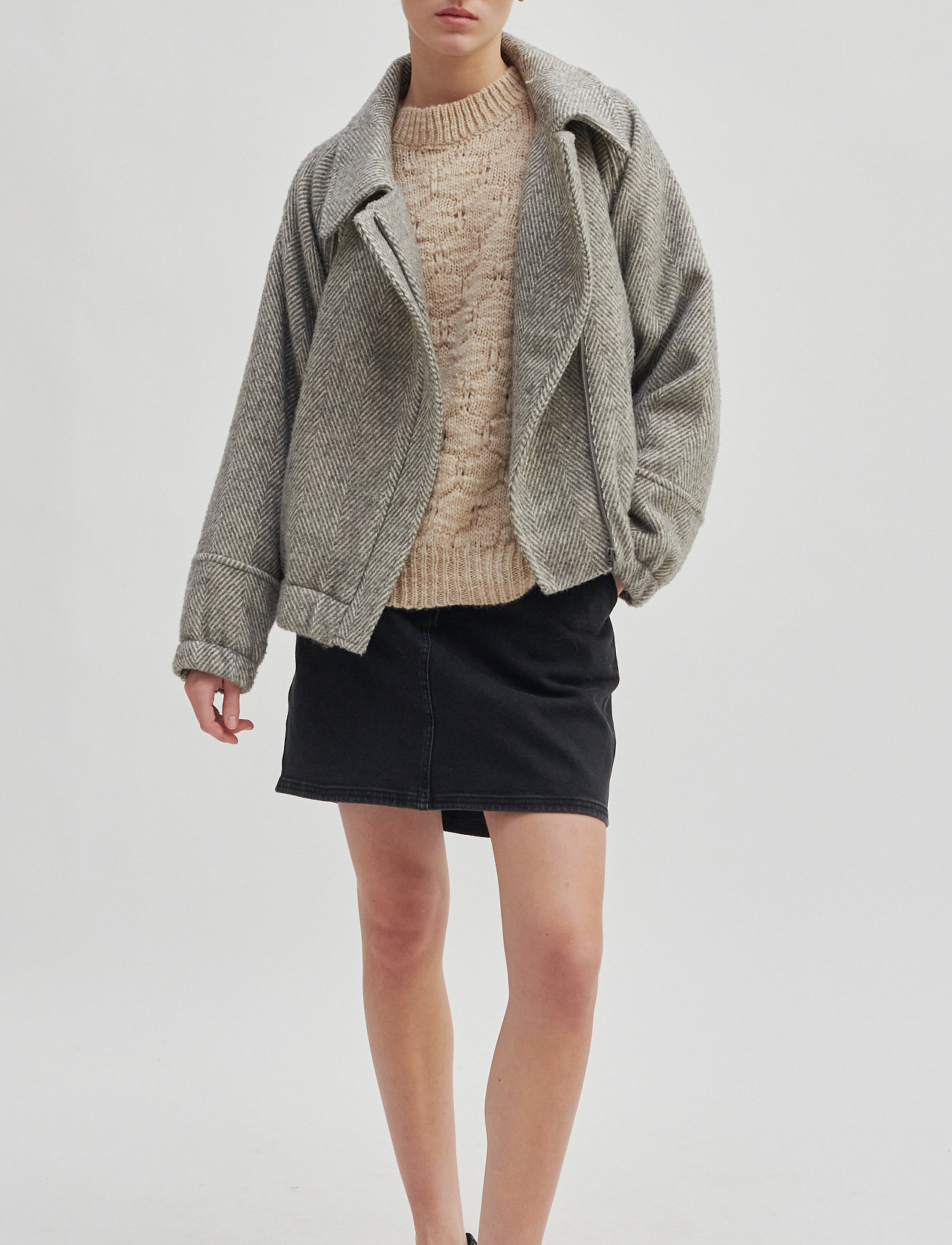 Second Female - Cakile New Jacket - light grey melange - 3