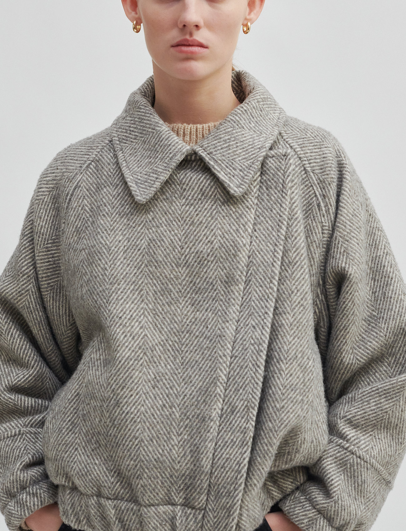 Second Female - Cakile New Jacket - light grey melange - 5