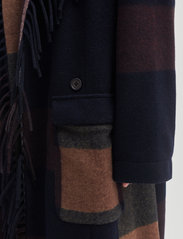 Second Female - Essi Coat - winter coats - deep mahogany - 3