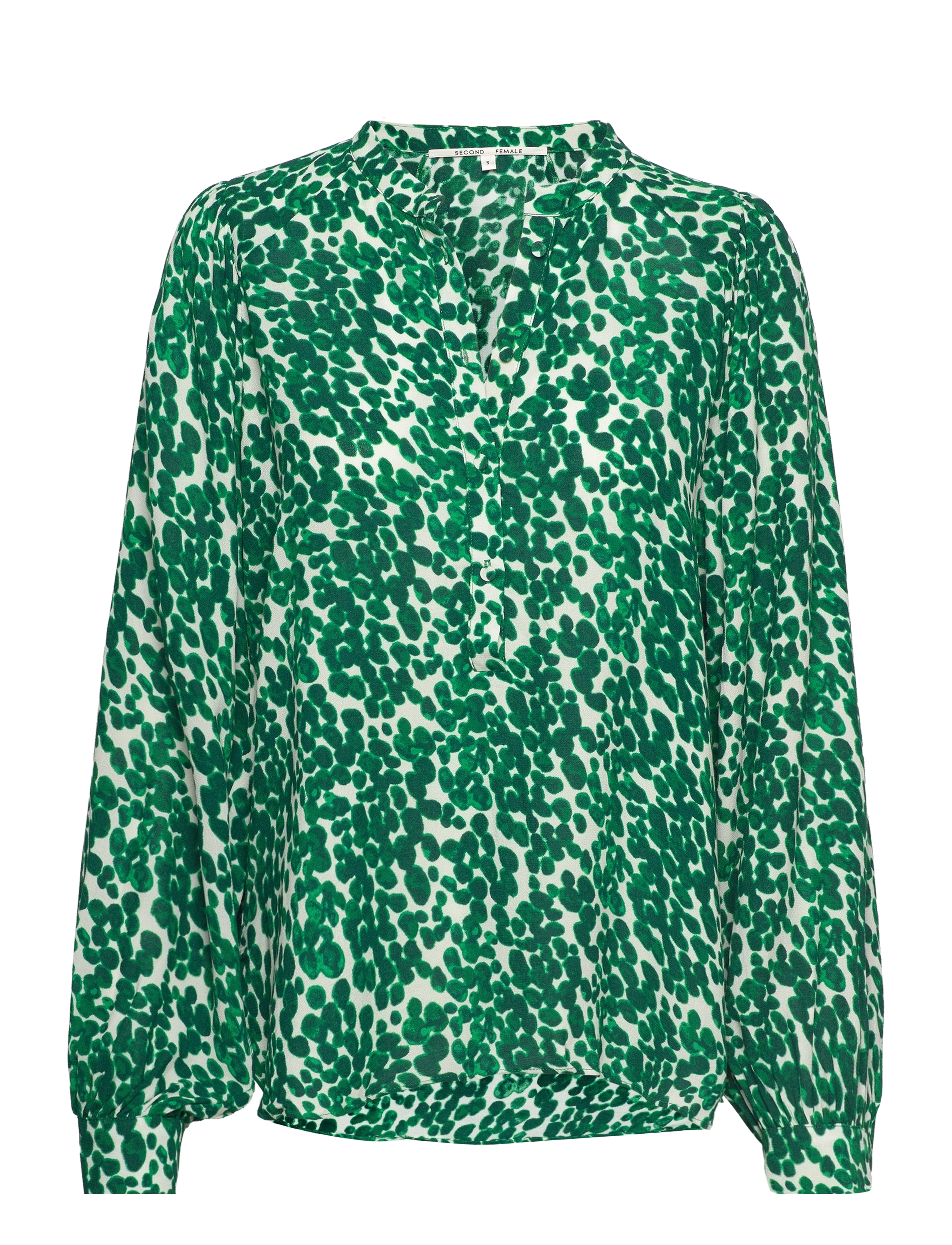 Second Female - Clover Blouse - green tambourine - 0