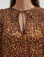 Second Female - Nutmeg Blouse - blouses met lange mouwen - deep mahogany - 3