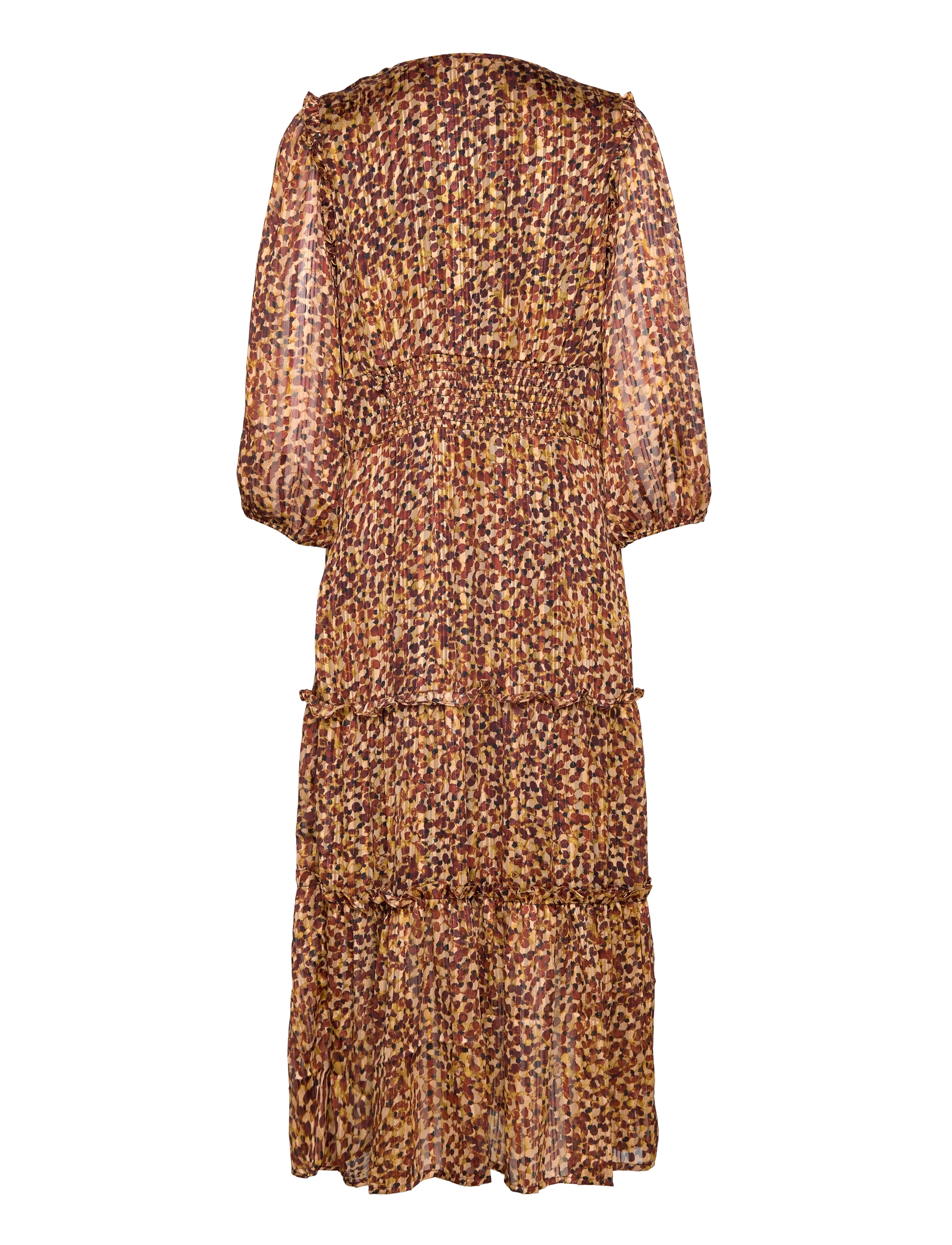 Second Female - Nutmeg Dress - midi kjoler - deep mahogany - 2