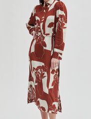 Second Female - Still Dress - sukienki koszulowe - smoked paprika - 2
