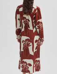 Second Female - Still Dress - sukienki koszulowe - smoked paprika - 6