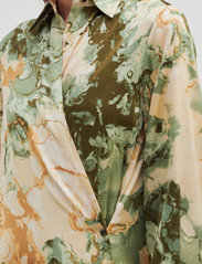 Second Female - Onyx Dress - skjortklänningar - laurel green - 2