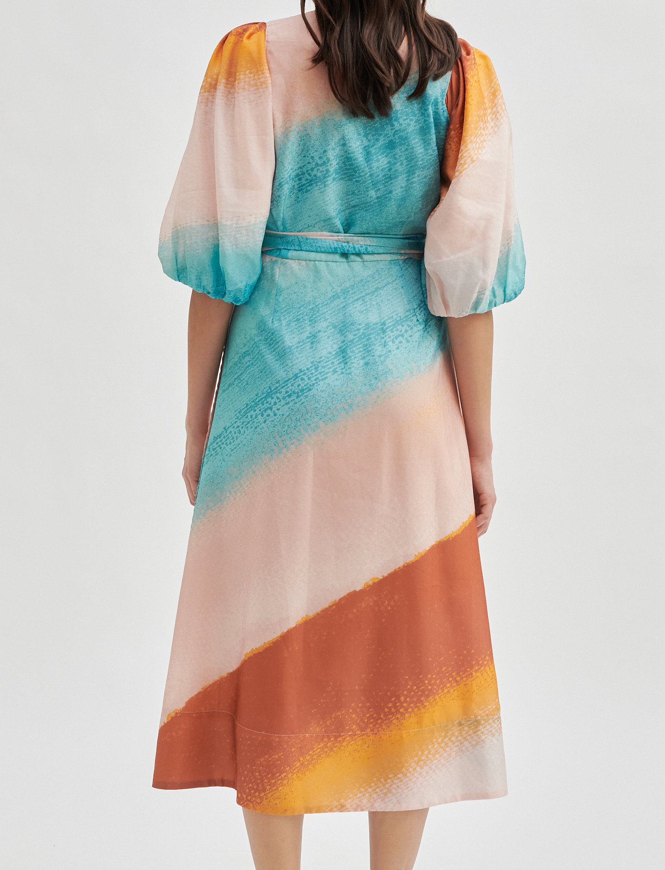 Second Female - Views Wrap Dress - auburn - 2