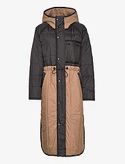 Second Female - Prudencie New Coat - winter jackets - shitake - 0