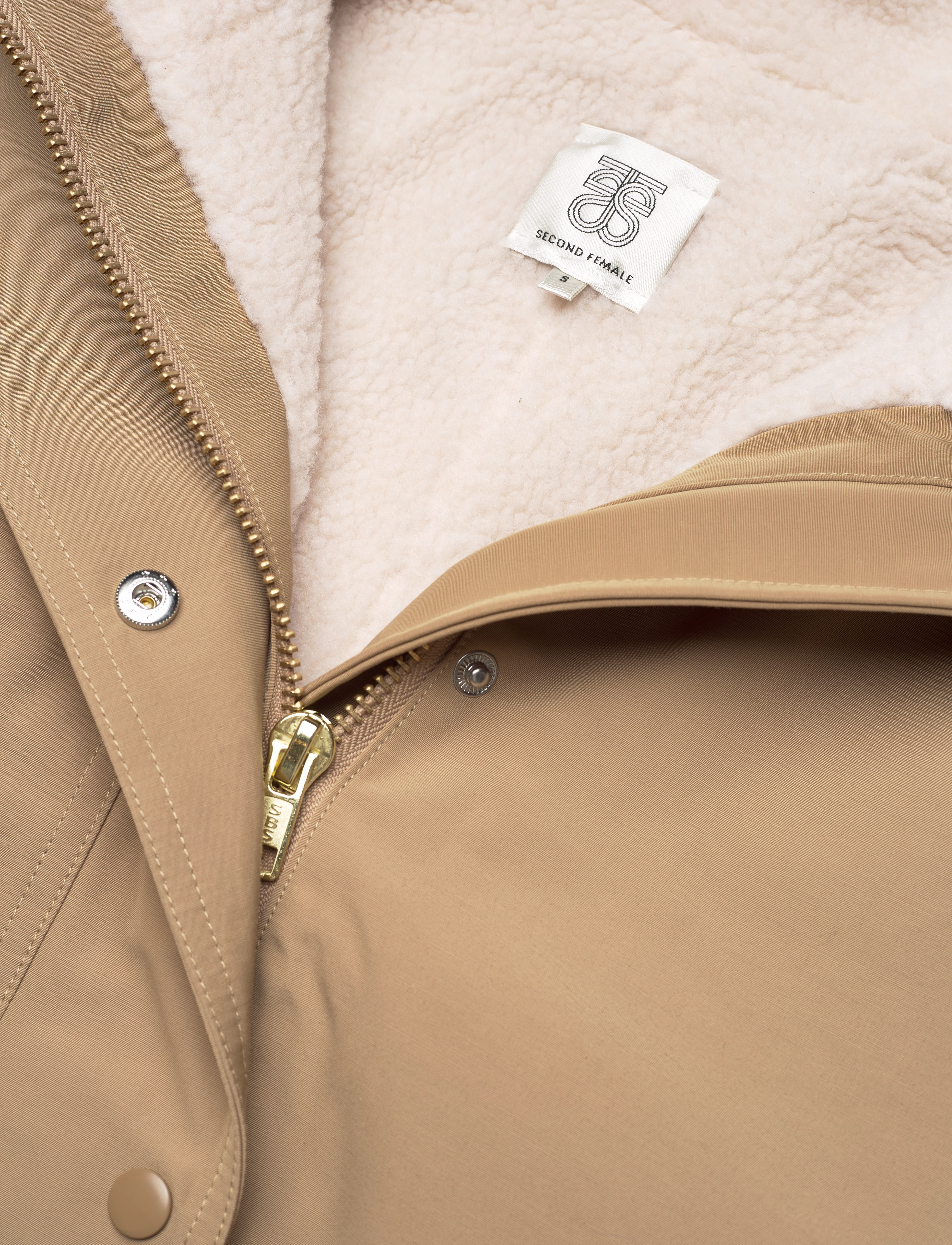 Second Female - Teddy New Jacket - tiger`s eye - 2