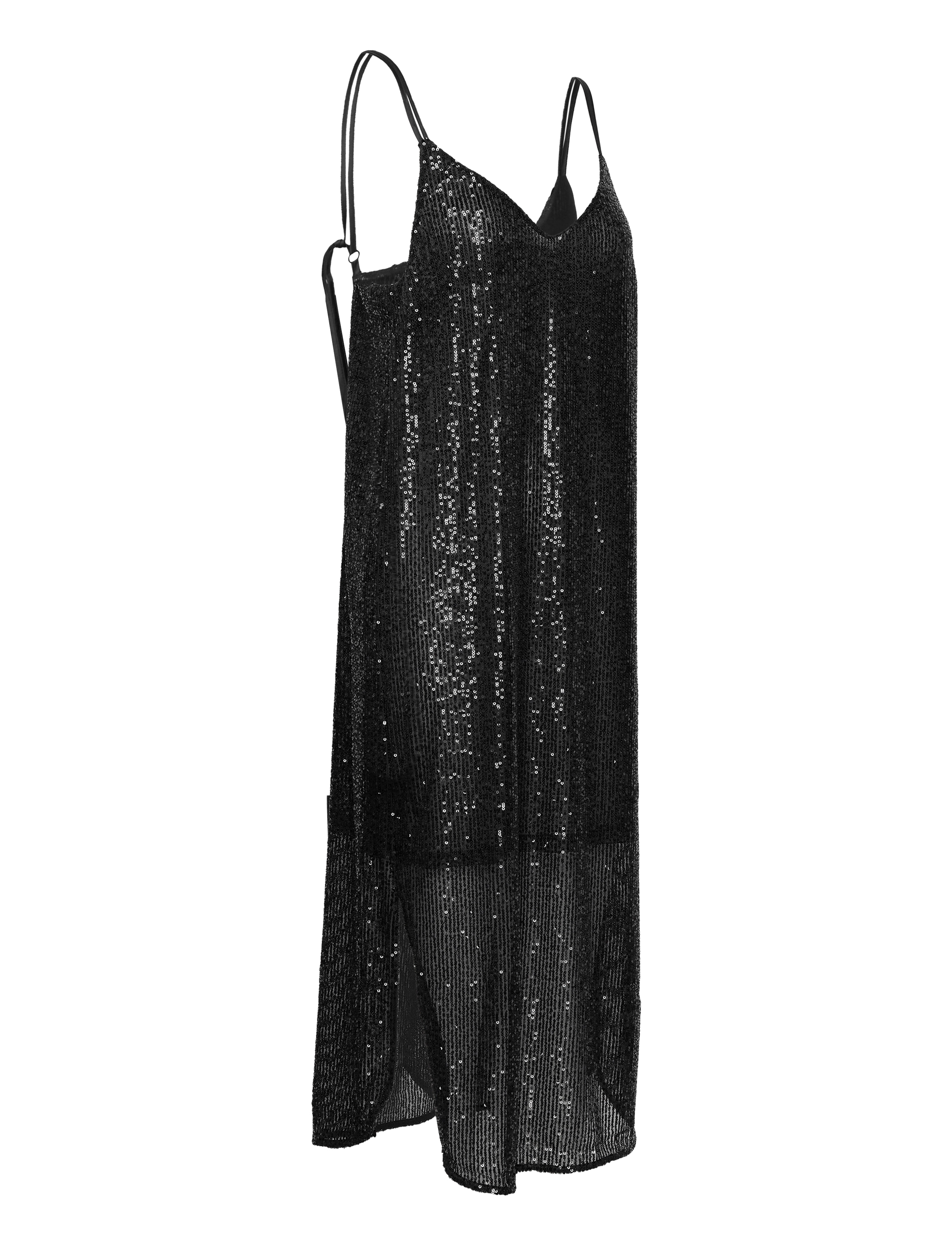 Second Female - Shine On Slipdress - black - 2