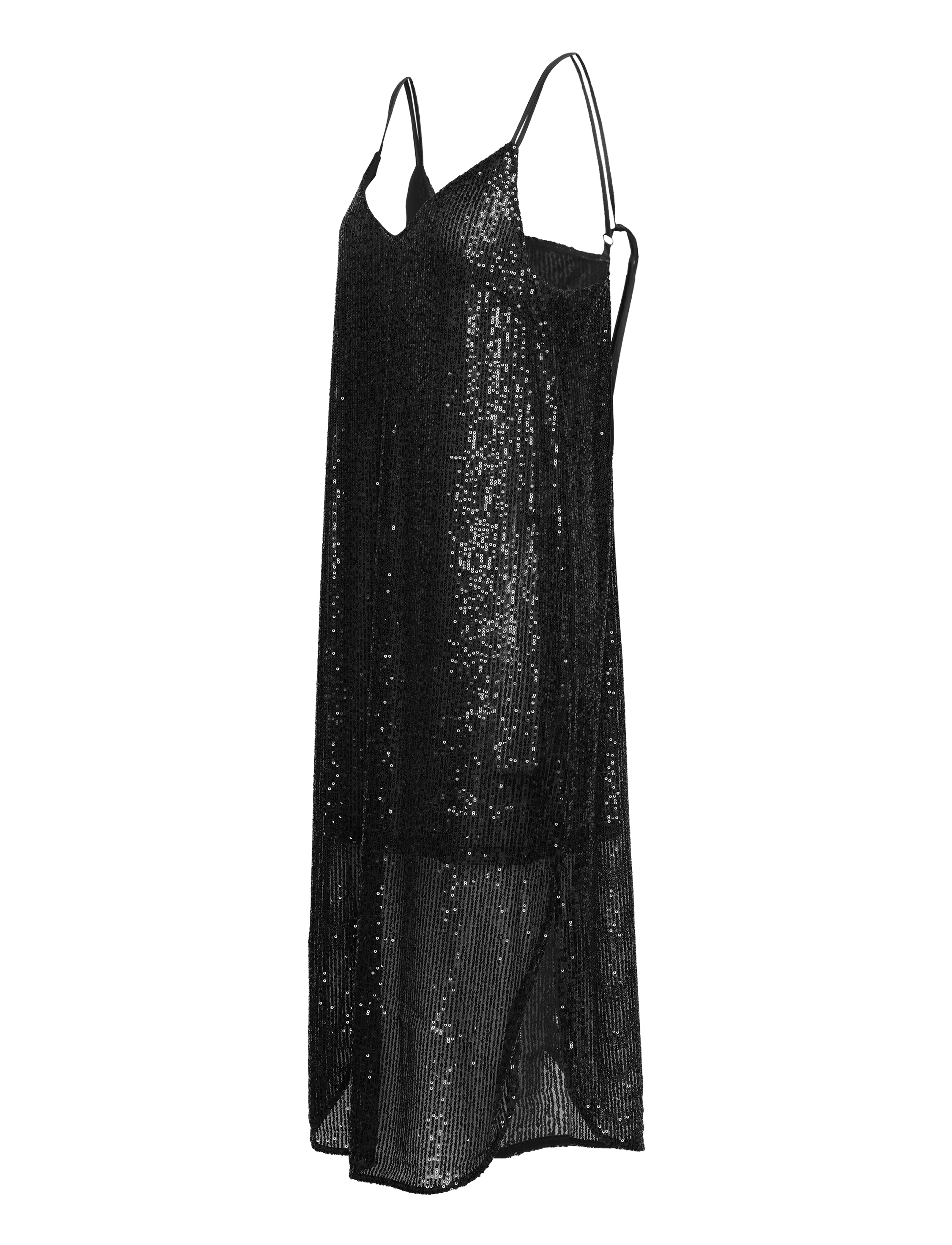 Second Female - Shine On Slipdress - black - 3