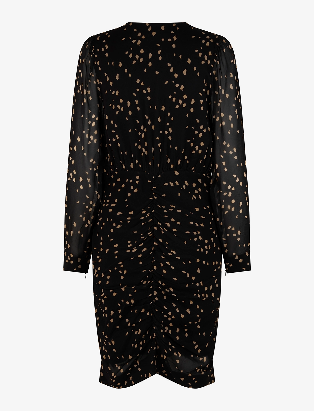 Second Female - Mild Fitted Dress - korte kjoler - black - 2