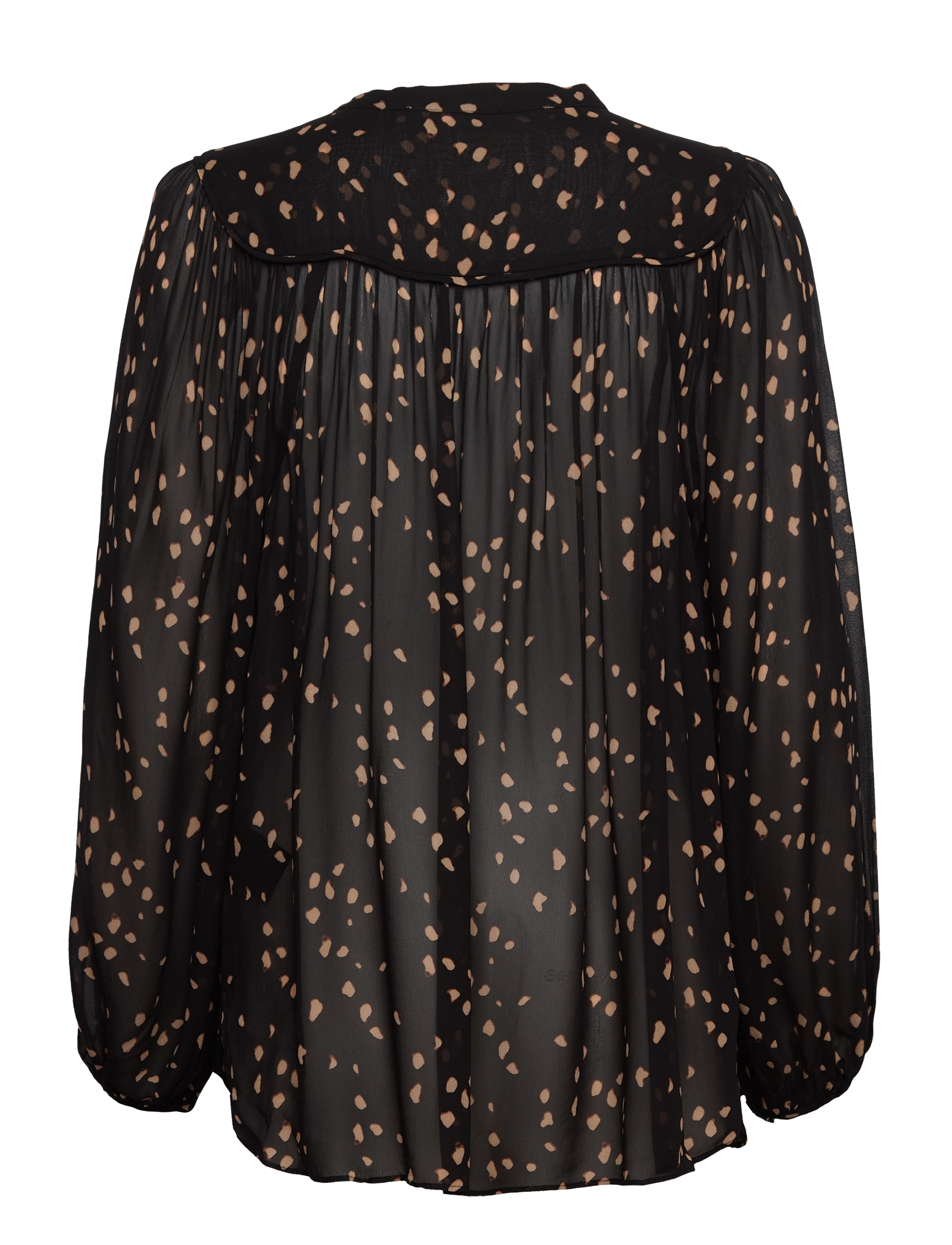 Second Female - Mild Blouse - langærmede bluser - black - 2