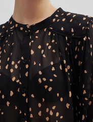 Second Female - Mild Blouse - long-sleeved blouses - black - 4
