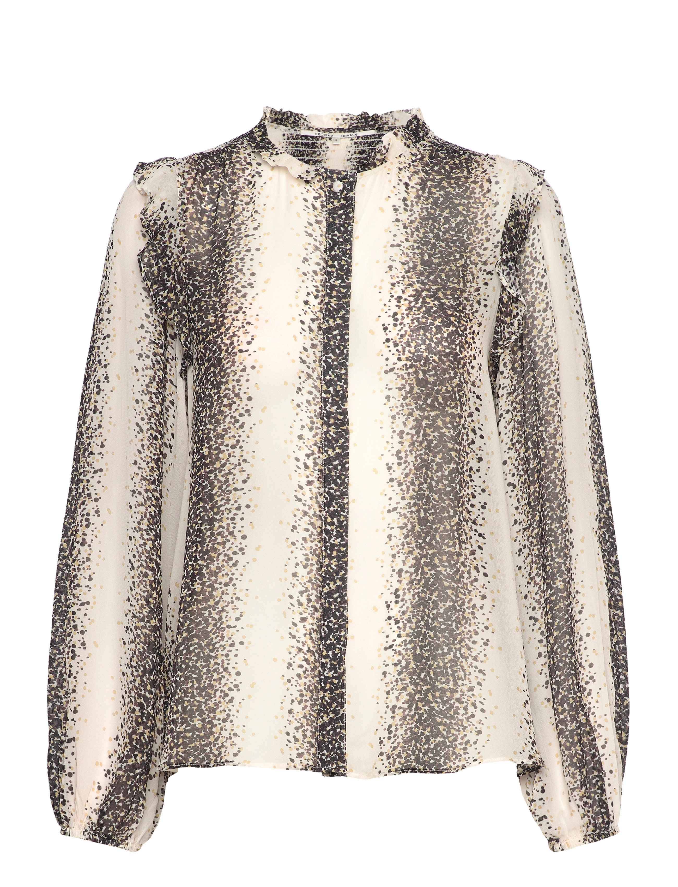 Second Female Pathly Shirt - Second Female - DARK CHALK / multi