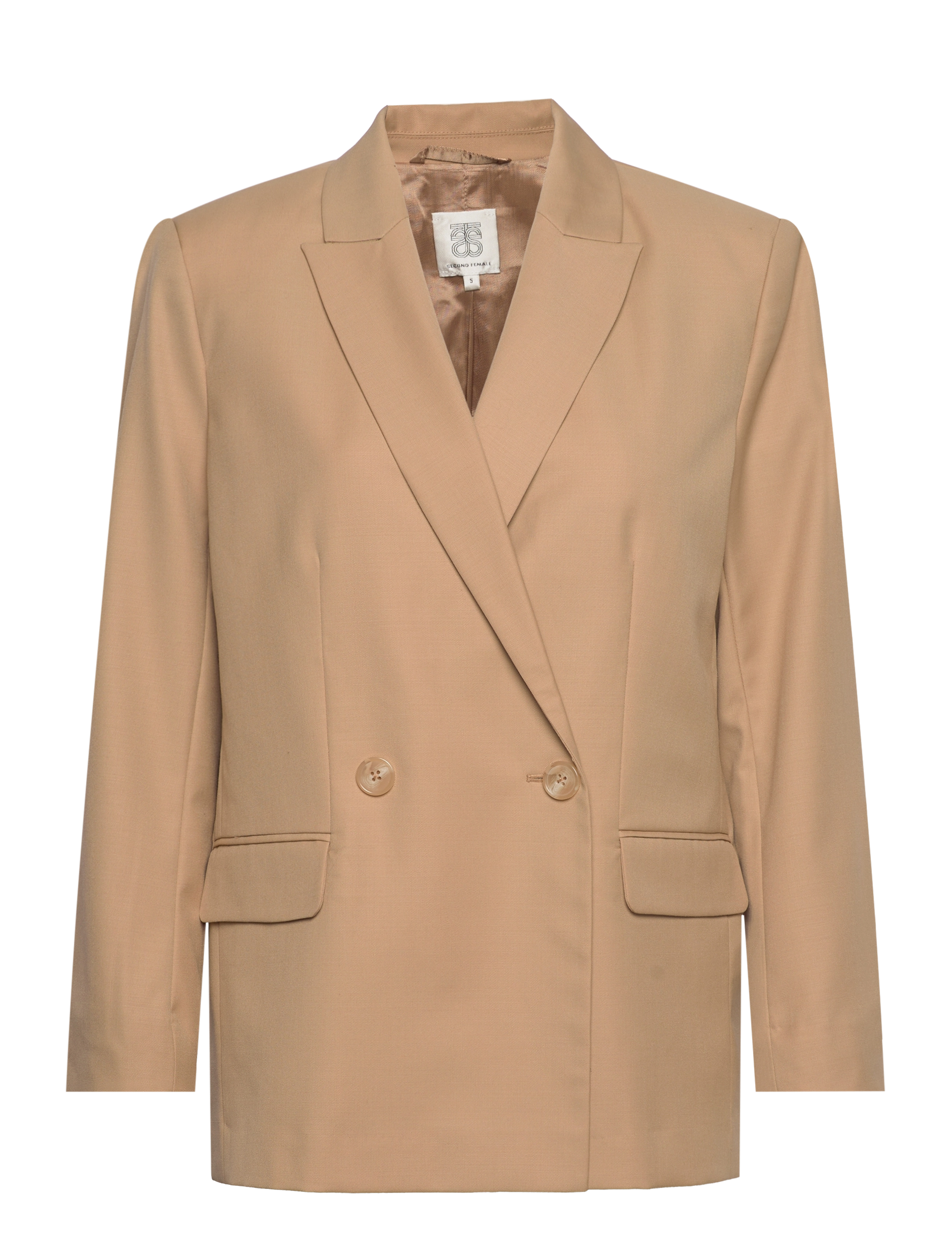 SECOND Damen Junni Blazer Beige - XS - Damen