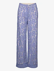 Second Female - Hally Trousers - odzież imprezowa w cenach outletowych - cornflower blue - 0