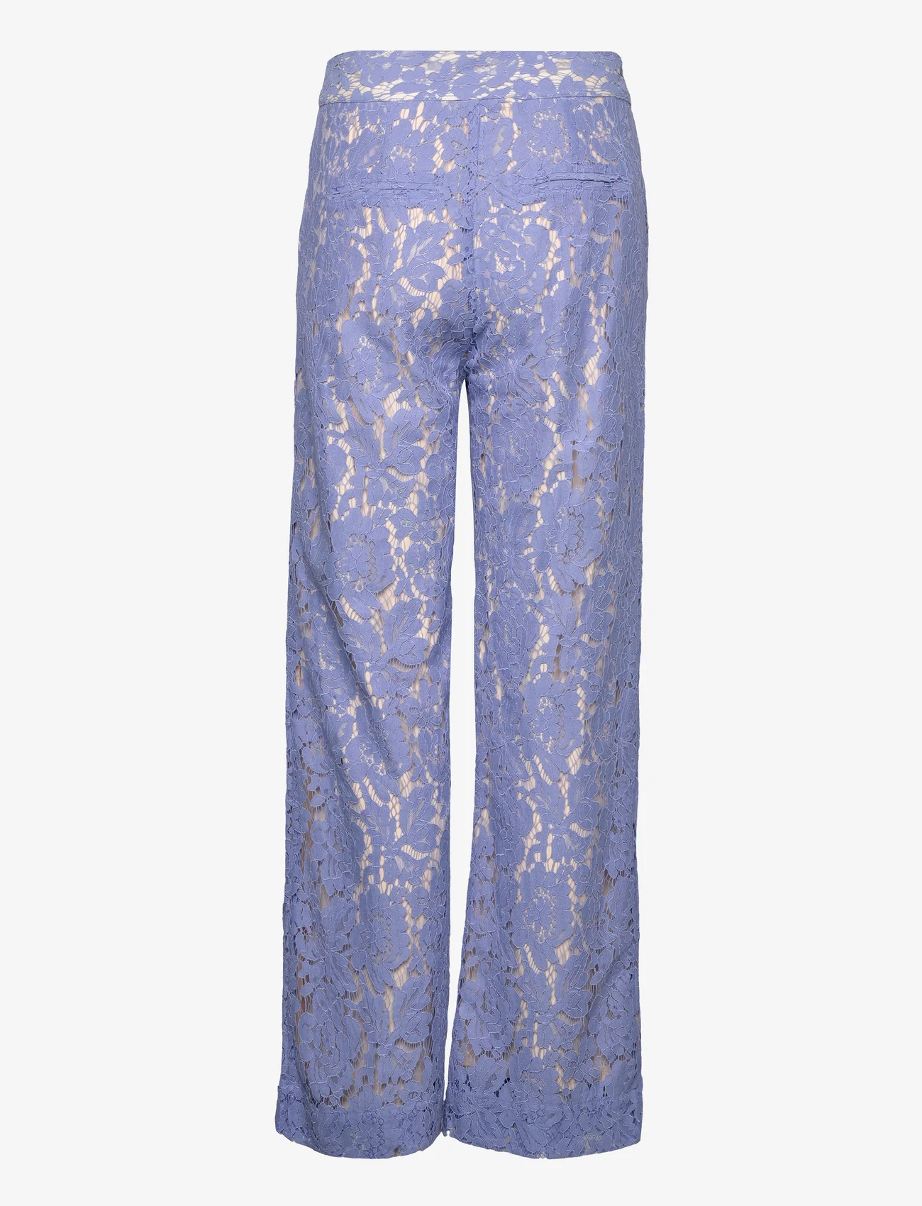Second Female - Hally Trousers - odzież imprezowa w cenach outletowych - cornflower blue - 1