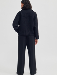 Second Female - Fique Wide Trousers - festtøj til outletpriser - black - 5