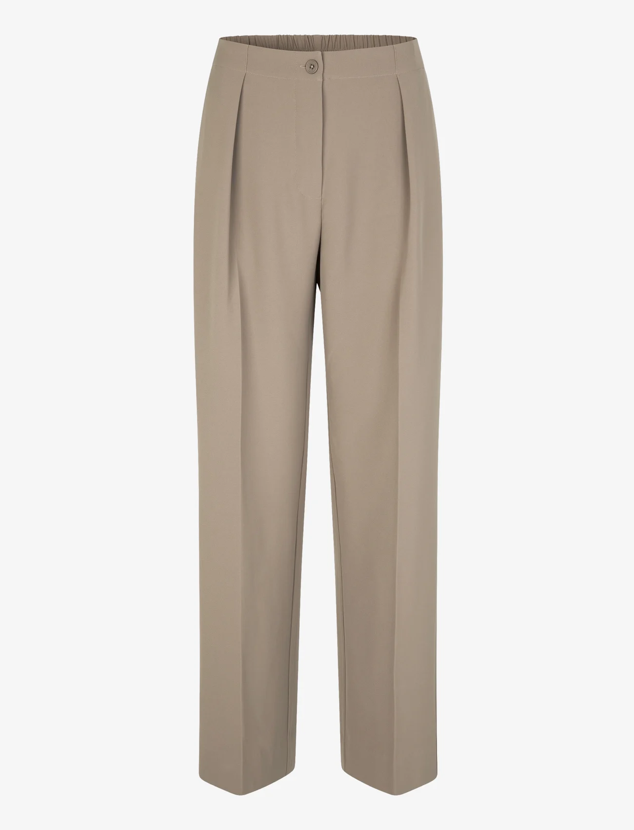 Second Female - Fique Wide Trousers - peoriided outlet-hindadega - roasted cashew - 0