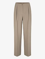 Second Female - Fique Wide Trousers - spodnie szerokie - roasted cashew - 0