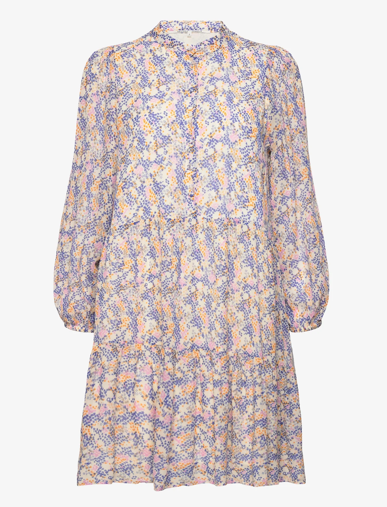 Second Female - Poppi Dress - marškinių tipo suknelės - amparo blue - 0