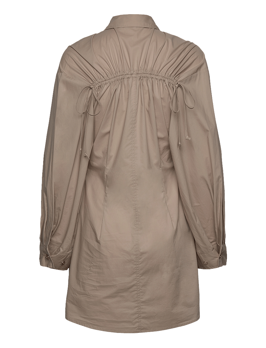 Second Female - Enara Dress - skjortklänningar - crockery - 2