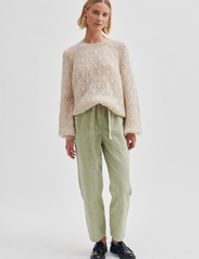 Second Female - Halla Knit O-Neck - pullover - crockery - 5