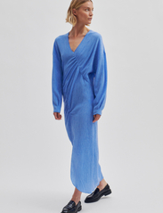 Second Female - Belisa Dress - midi-jurken - cornflower blue - 2