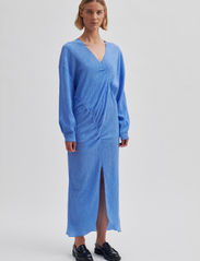 Second Female - Belisa Dress - midi-jurken - cornflower blue - 5