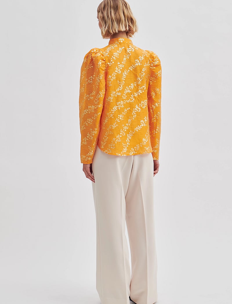 Second Female - Honesty Shirt - langärmlige hemden - apricot - 5