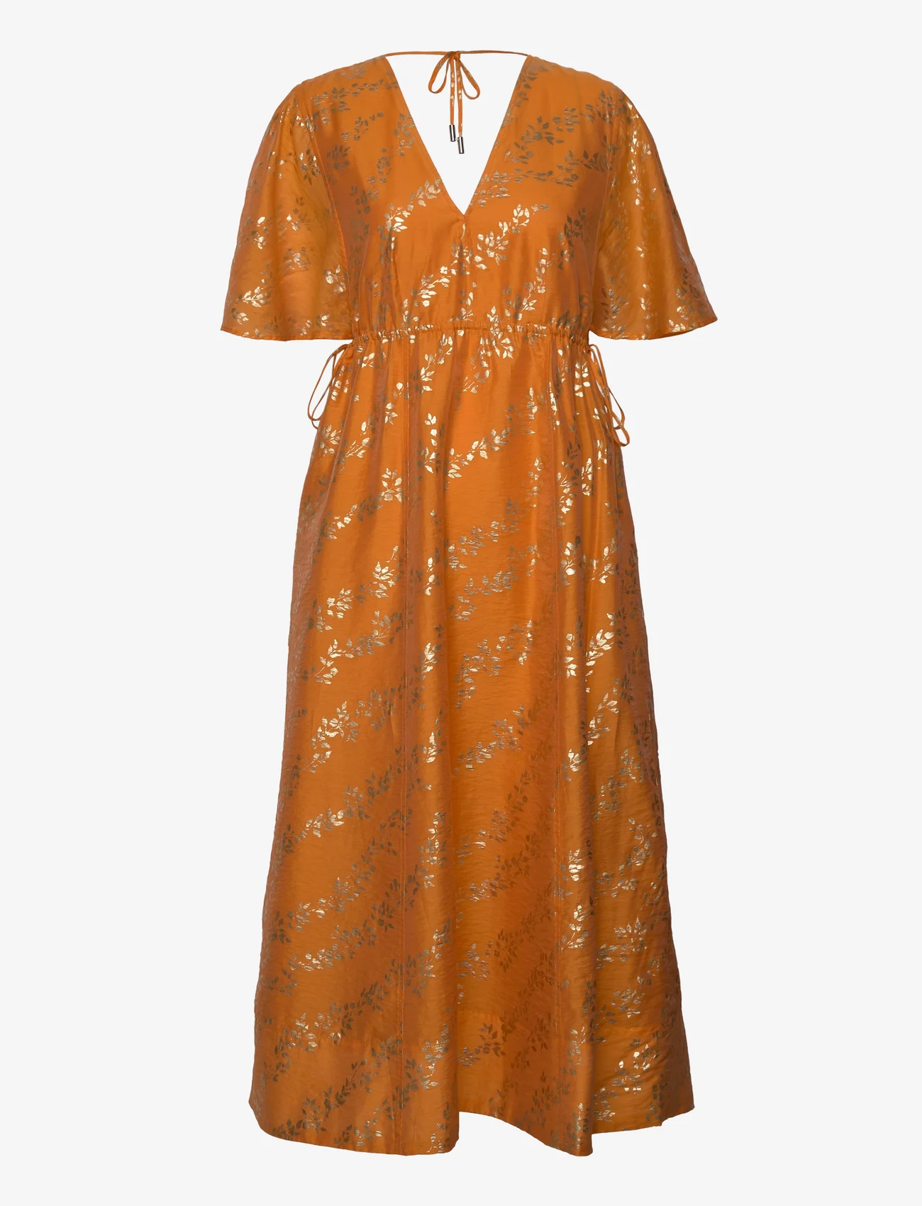 Second Female - Honesty Dress - party wear at outlet prices - apricot - 0