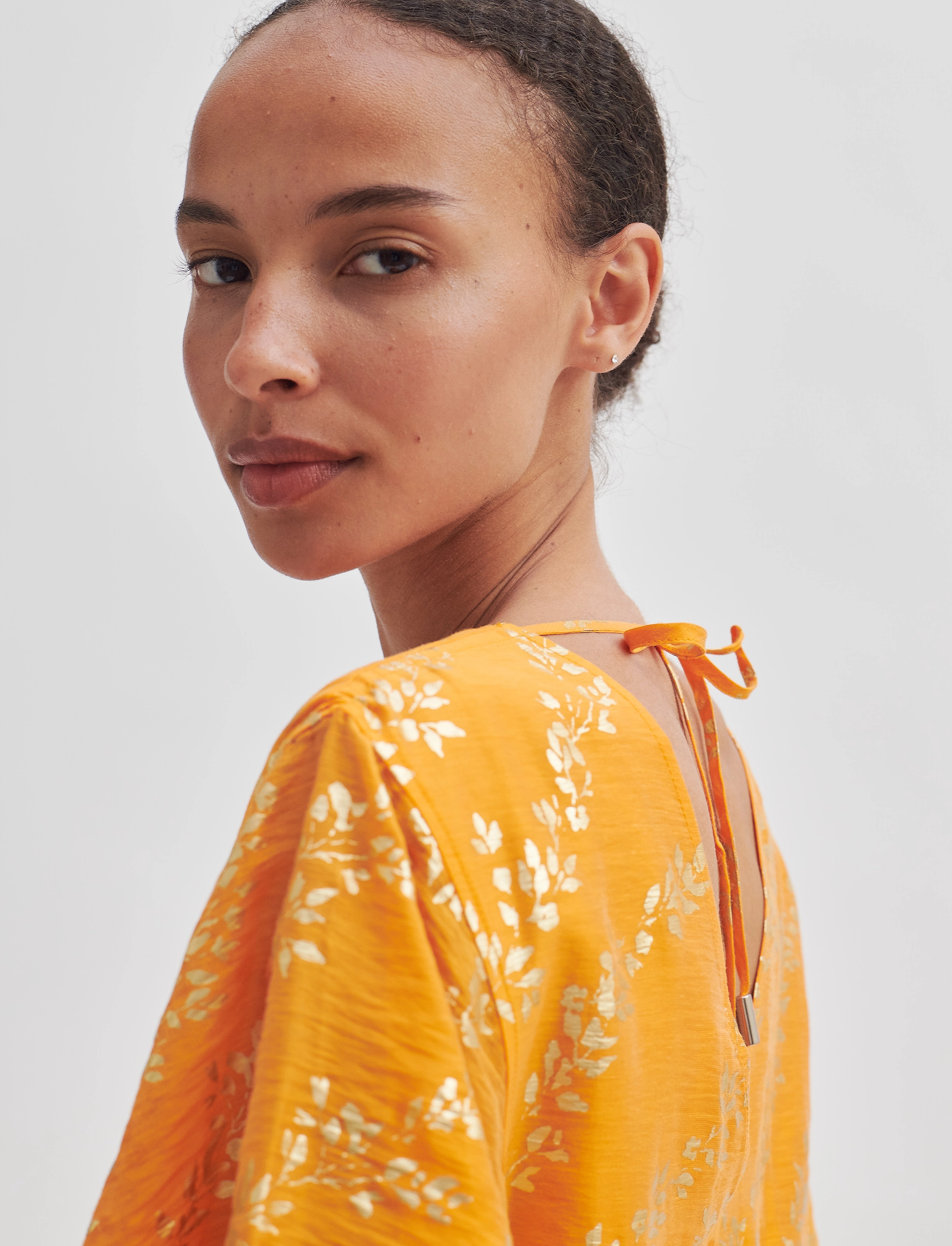 Second Female - Honesty Dress - midikleidid - apricot - 4