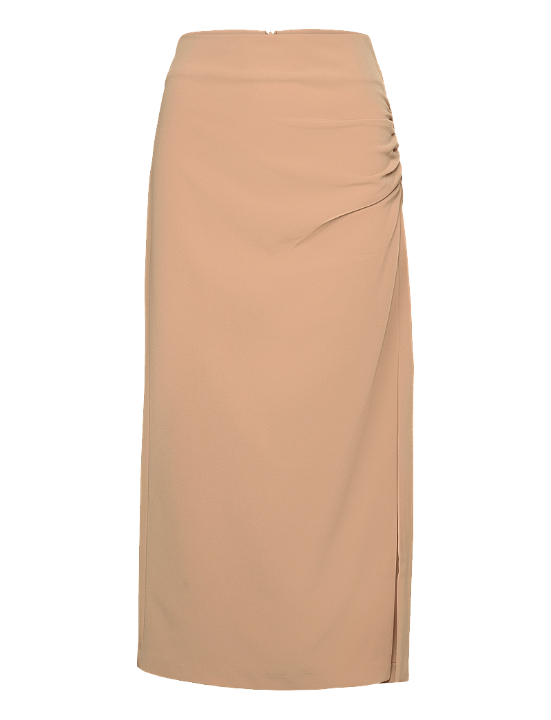 Second Female - Fique Skirt - midi nederdele - new tobacco brown - 1