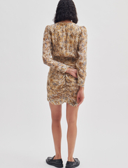 Second Female - Linaria Mini Dress - stramme kjoler - wood thrush - 4