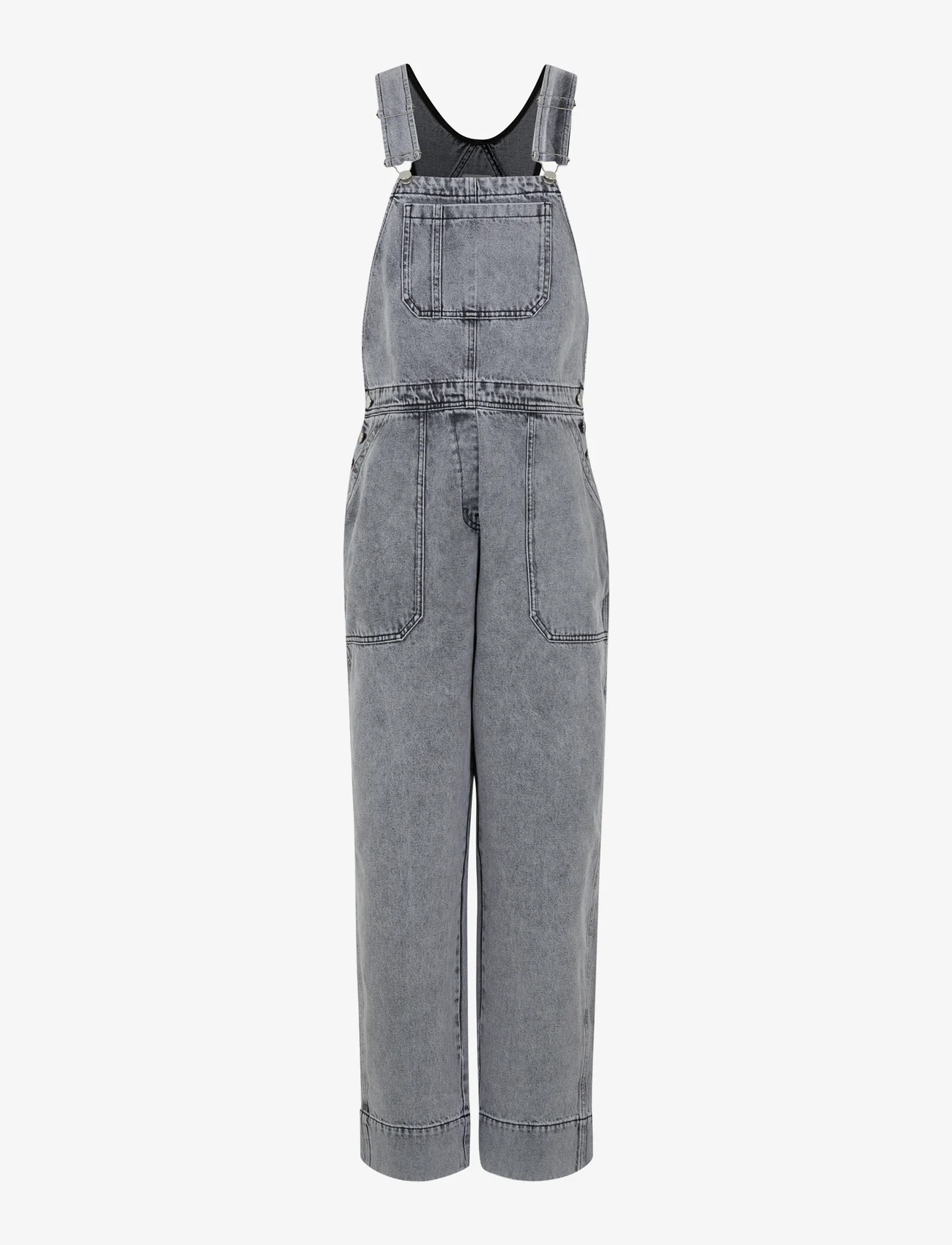 Second Female - Corin Overall - dungarees - denim grey - 0