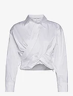 Closa Wrap Shirt - WHITE
