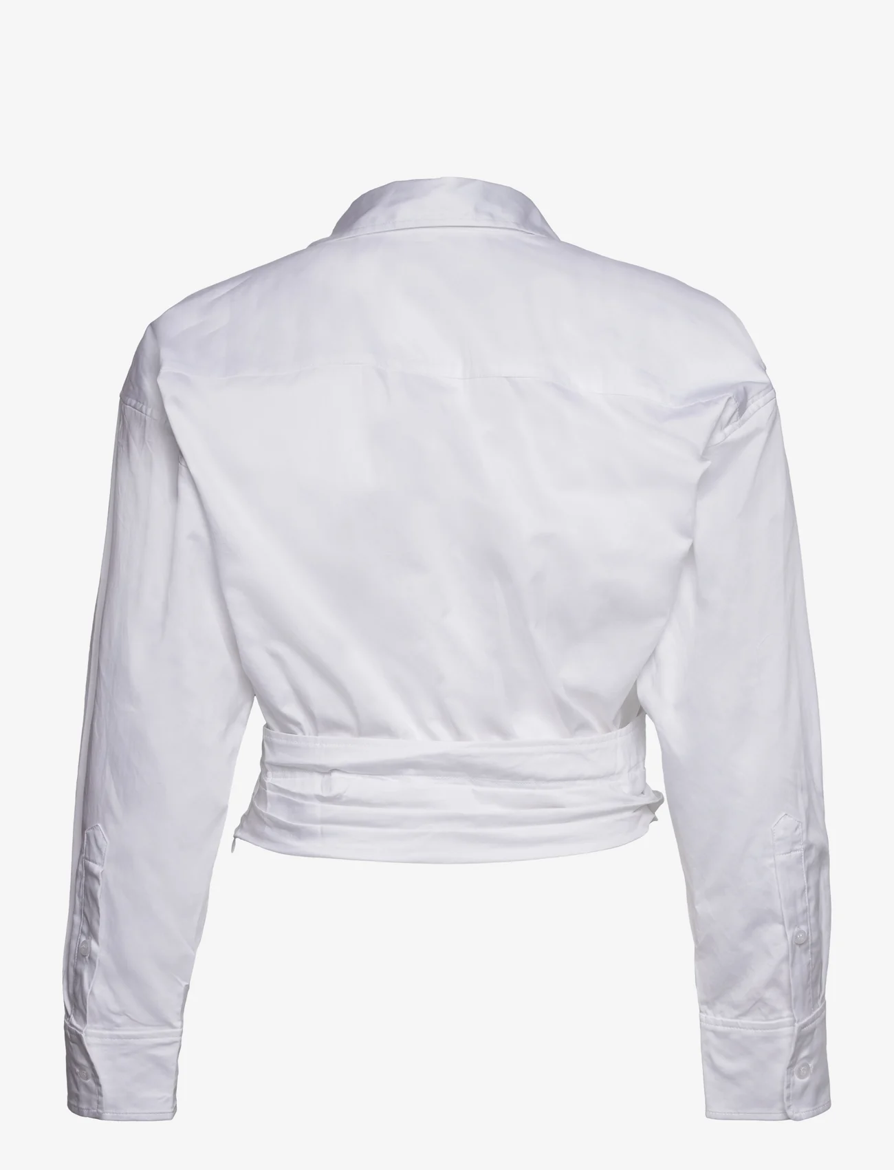 Second Female - Closa Wrap Shirt - overhemden met lange mouwen - white - 1