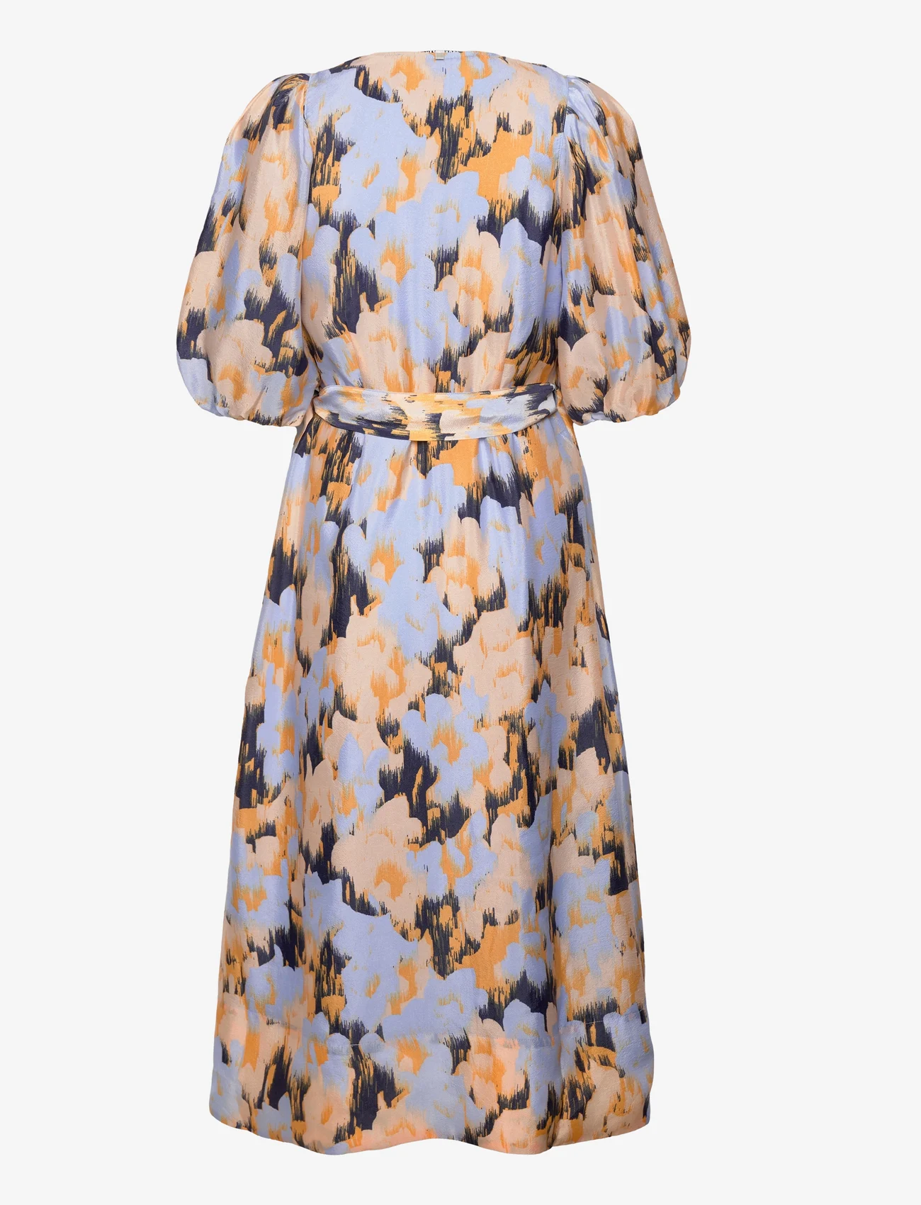 Second Female - Marigold Wrap Dress - kleitas ar pārlikumu - heather - 1