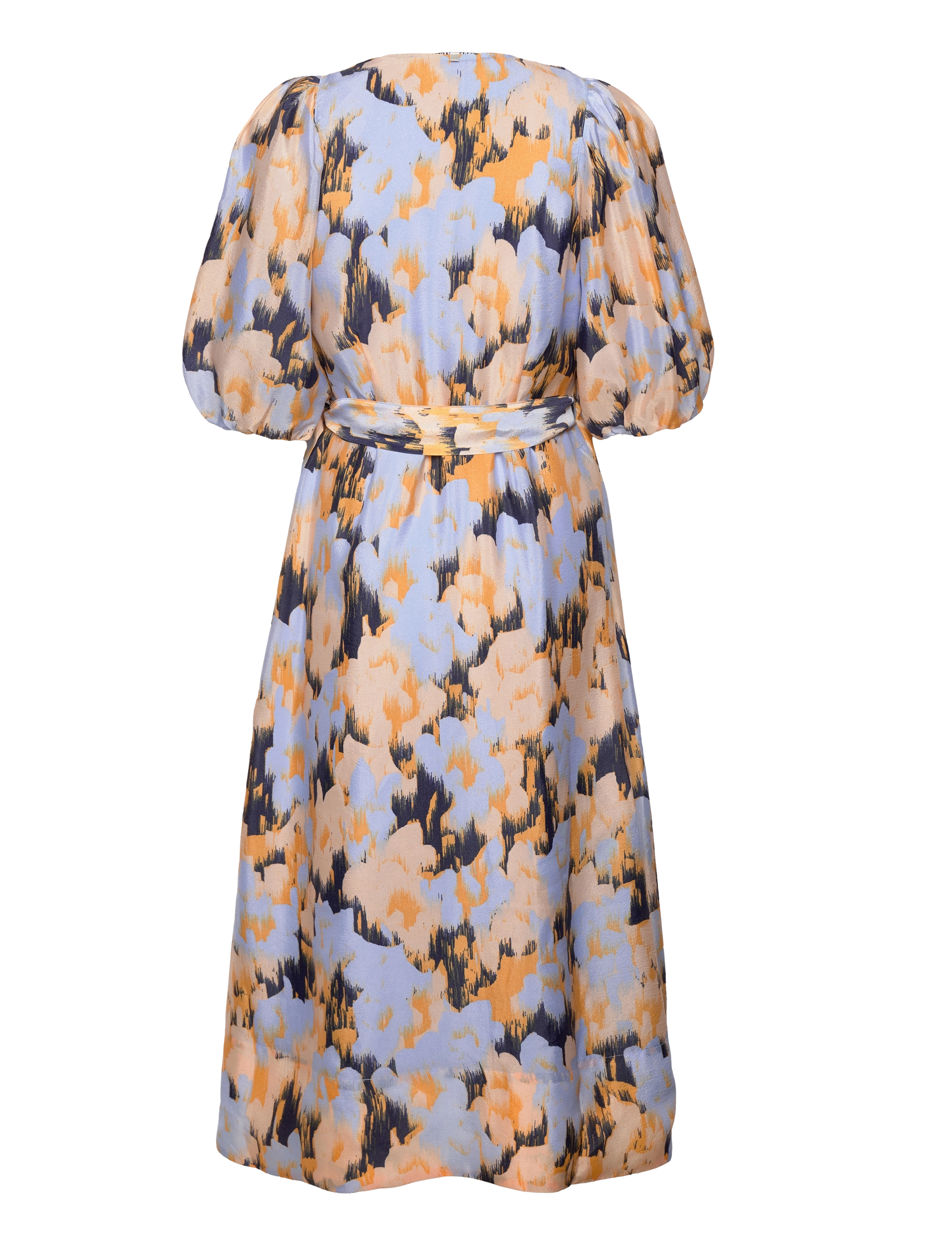 Second Female - Marigold Wrap Dress - slå-om-kjoler - heather - 2