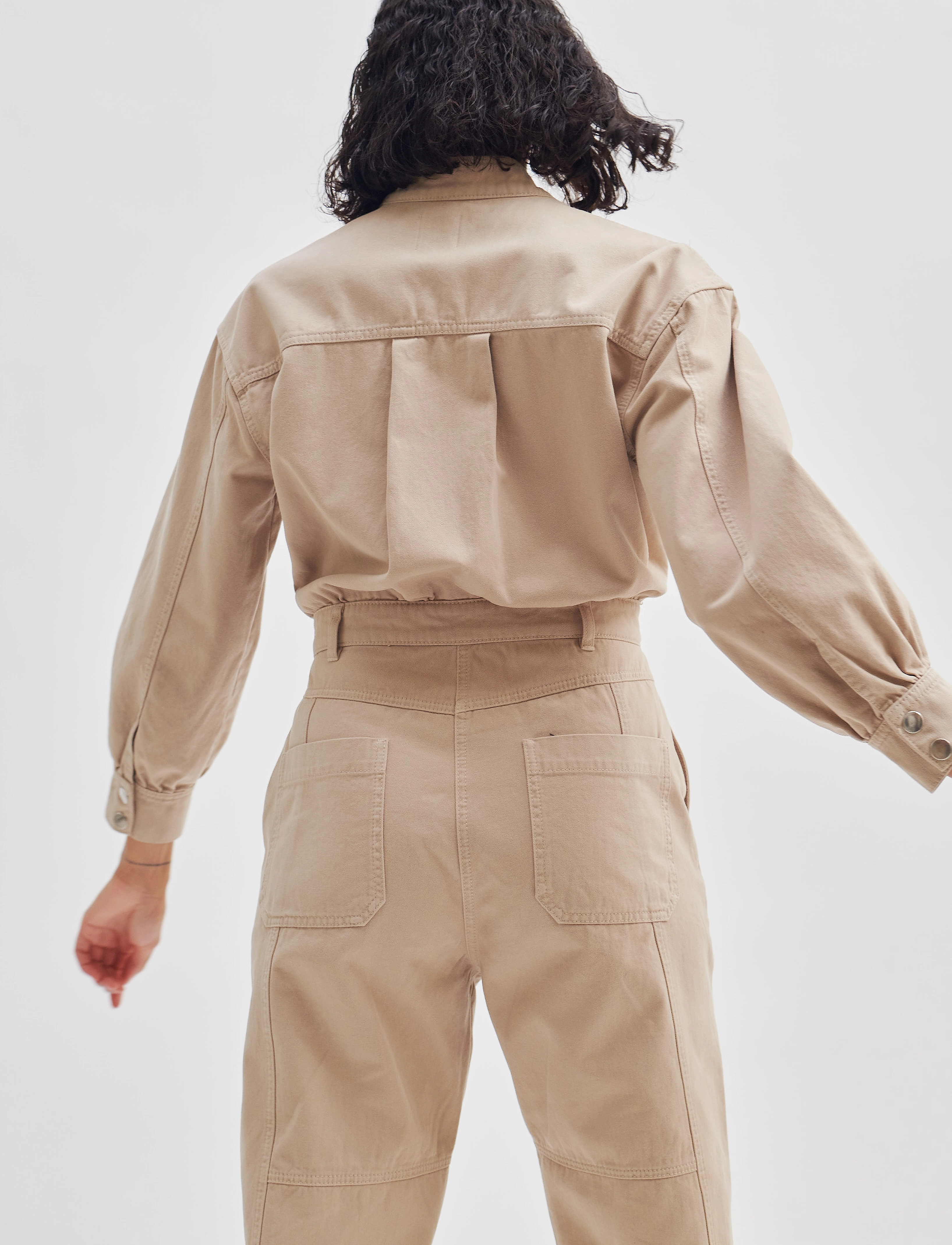 Second Female - Zizanne Jumpsuit - kvinder - crockery - 5