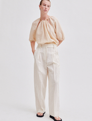 Second Female - Spigato Trousers - peoriided outlet-hindadega - antique white - 2